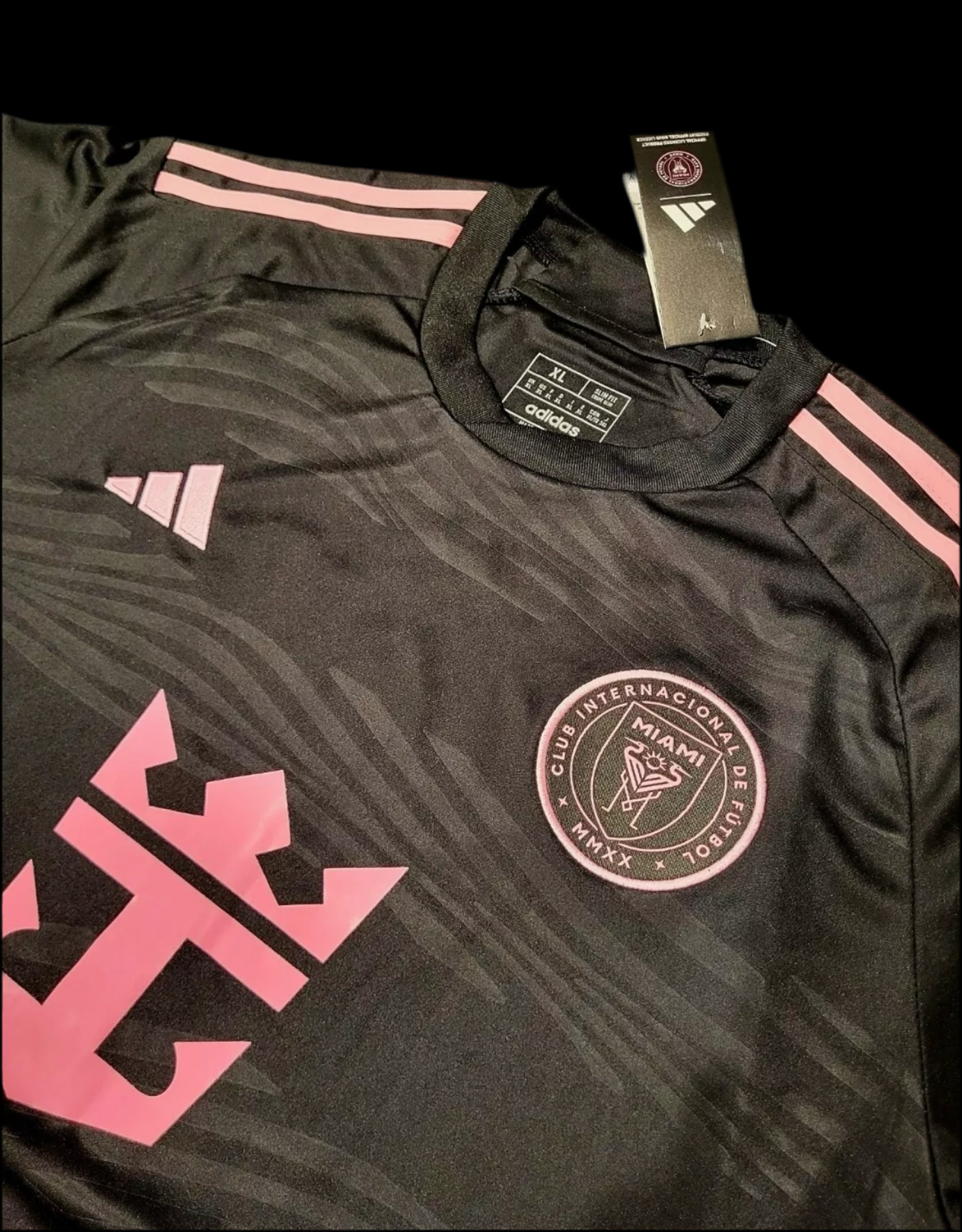 Inter Miami 2024/2025 Away Messi fans jersey with patches