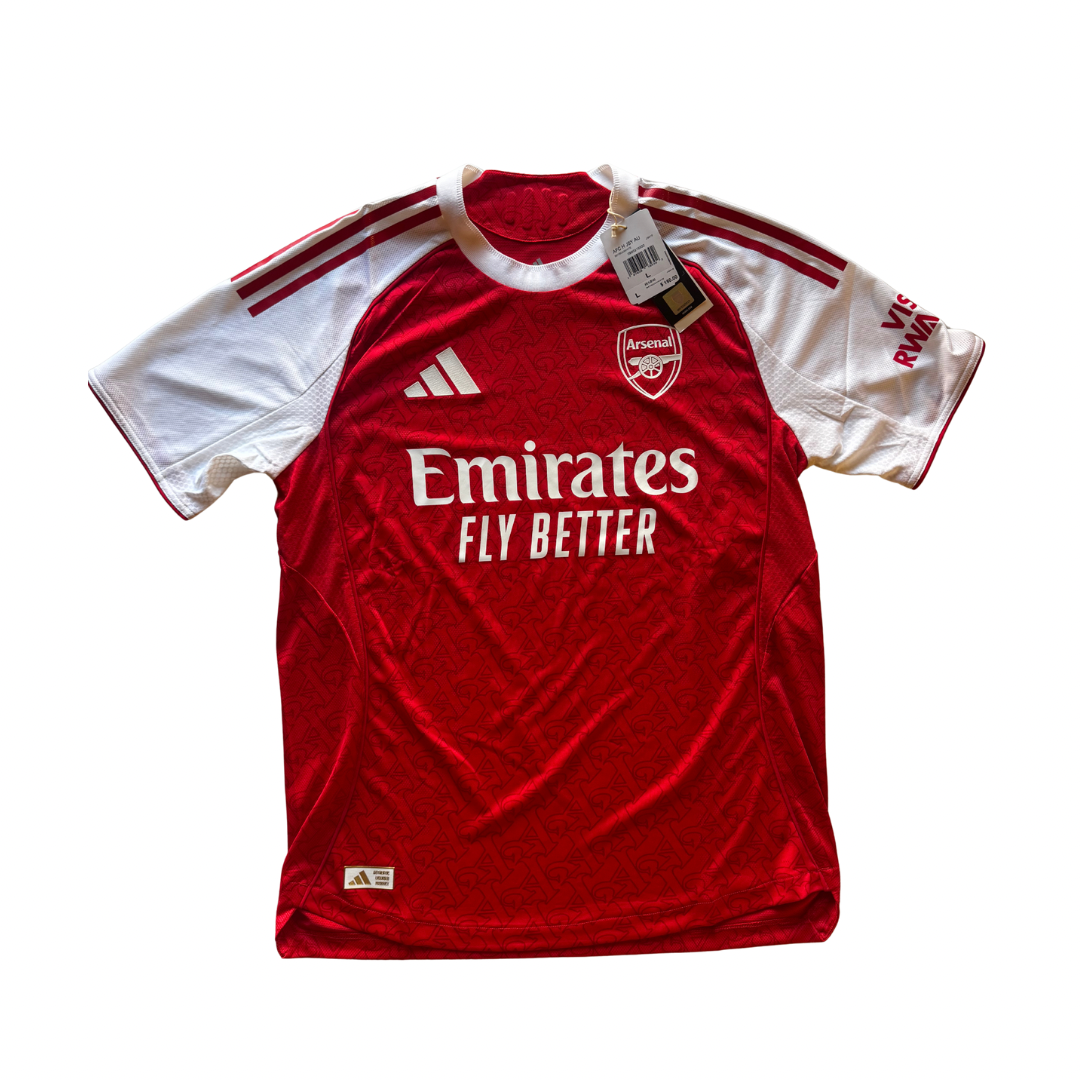 Arsenal 25/26 Home Jersey authentic player version