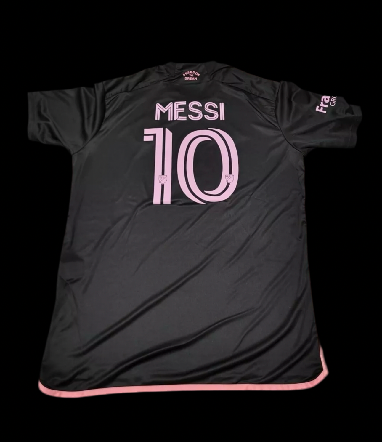 Inter Miami 2024/2025 Away Messi fans jersey with patches