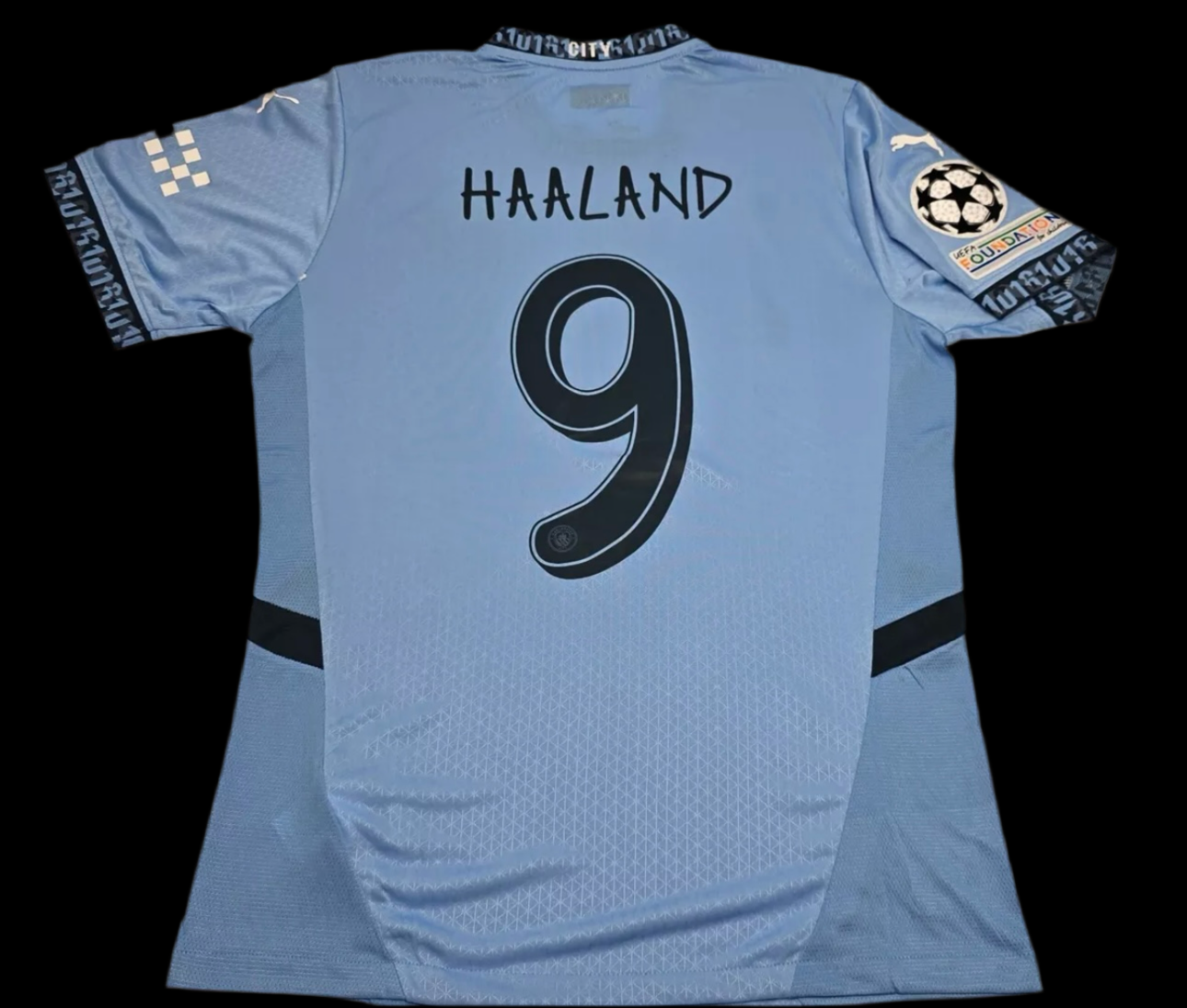 Manchester City 2024/2025 Haaland #9 Player jersey with patches