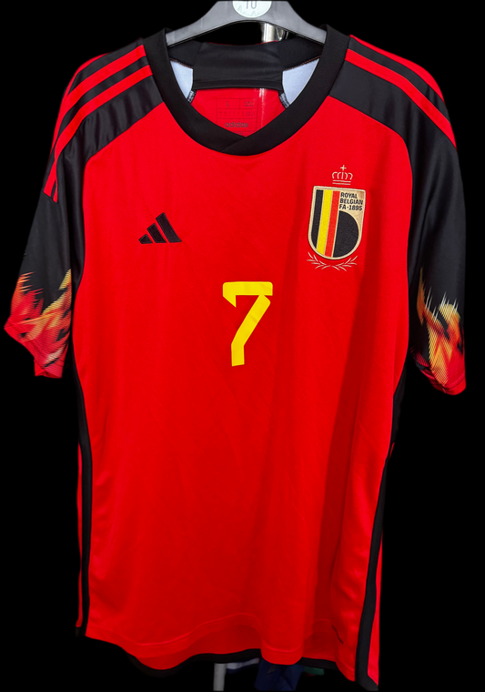 2022 Belgium Home Jersey Kevin De Bruyne Large