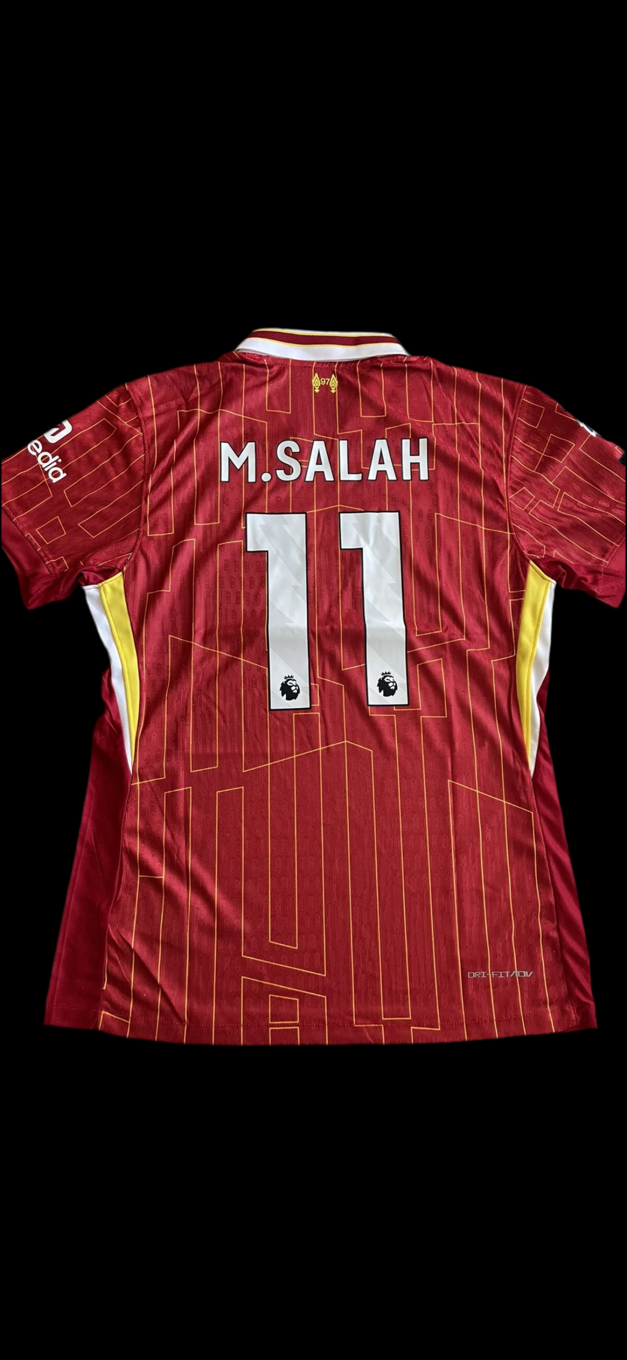 Liverpool 2024/2025  M. Salah Jersey with patches