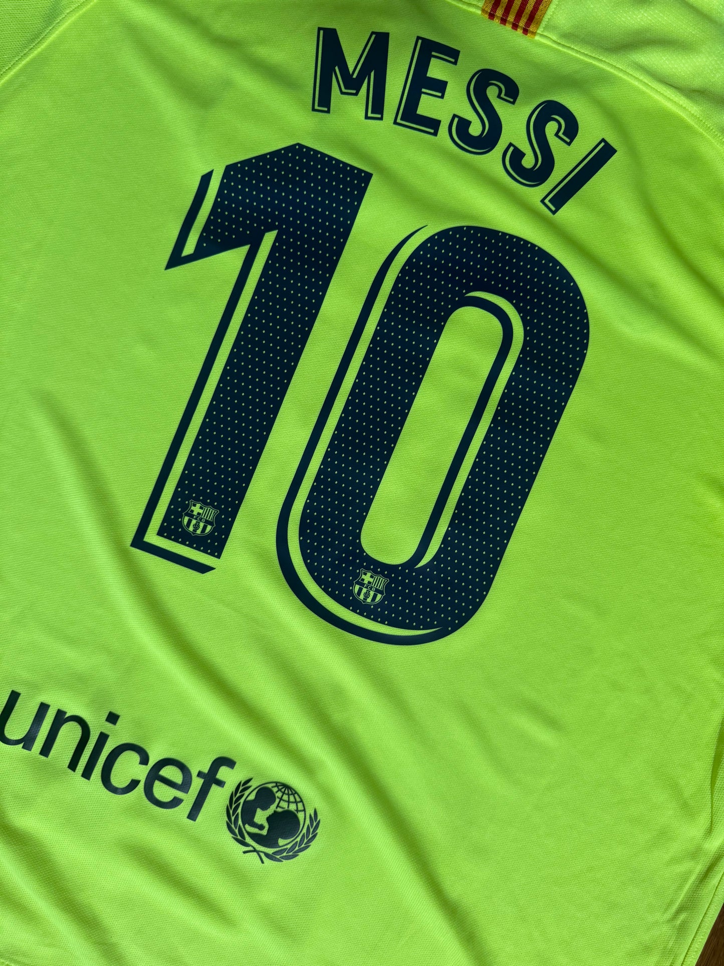 2018/2019 FC Barcelona 3rd Jersey Messi