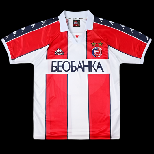 Red Star Belgrade 1995 Retro Home Kit