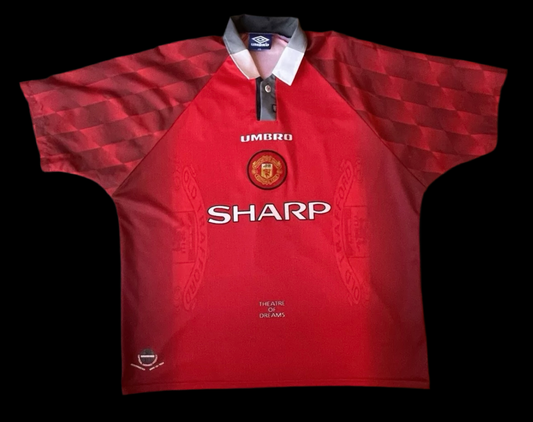 Retro 96/97 Manchester United Home Jersey Eric Cantona # 7