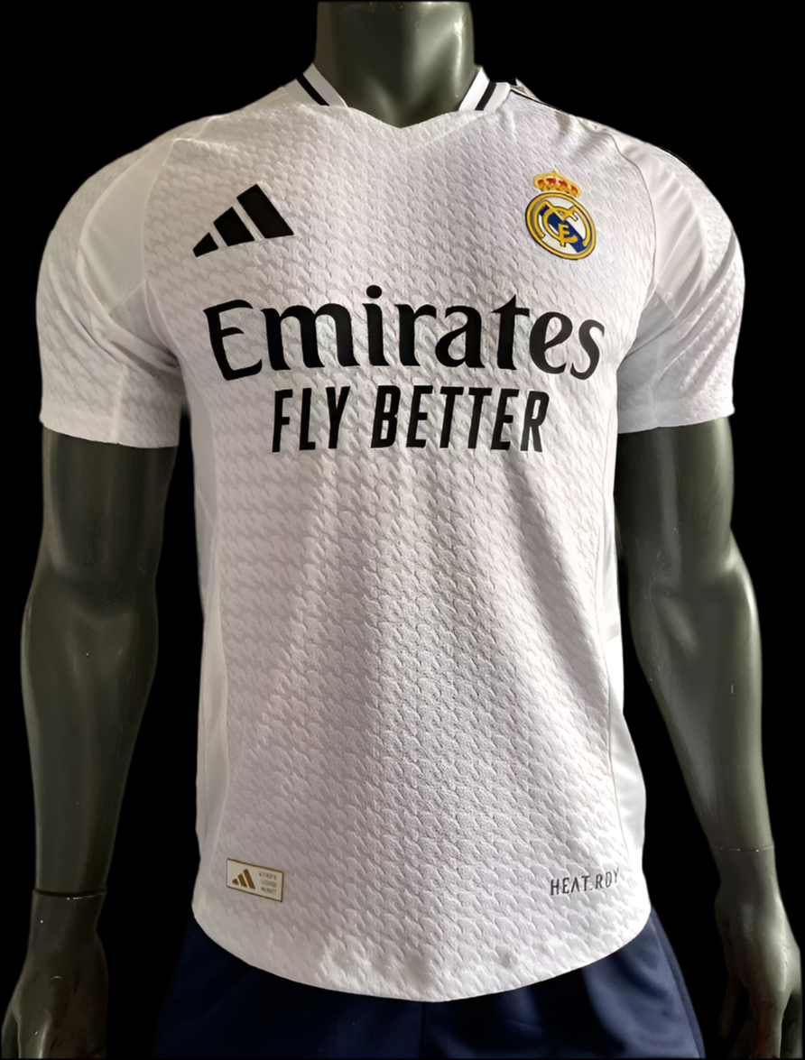 Real Madrid 2024/2025 Season Home Jersey Player Version