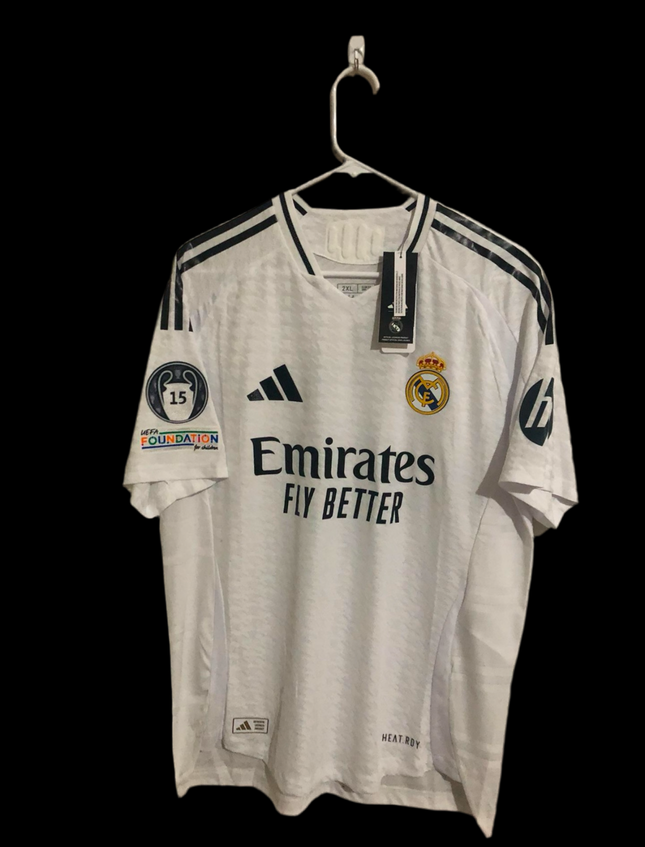 Real Madrid 2024/2025 Vinicius Jr home kit