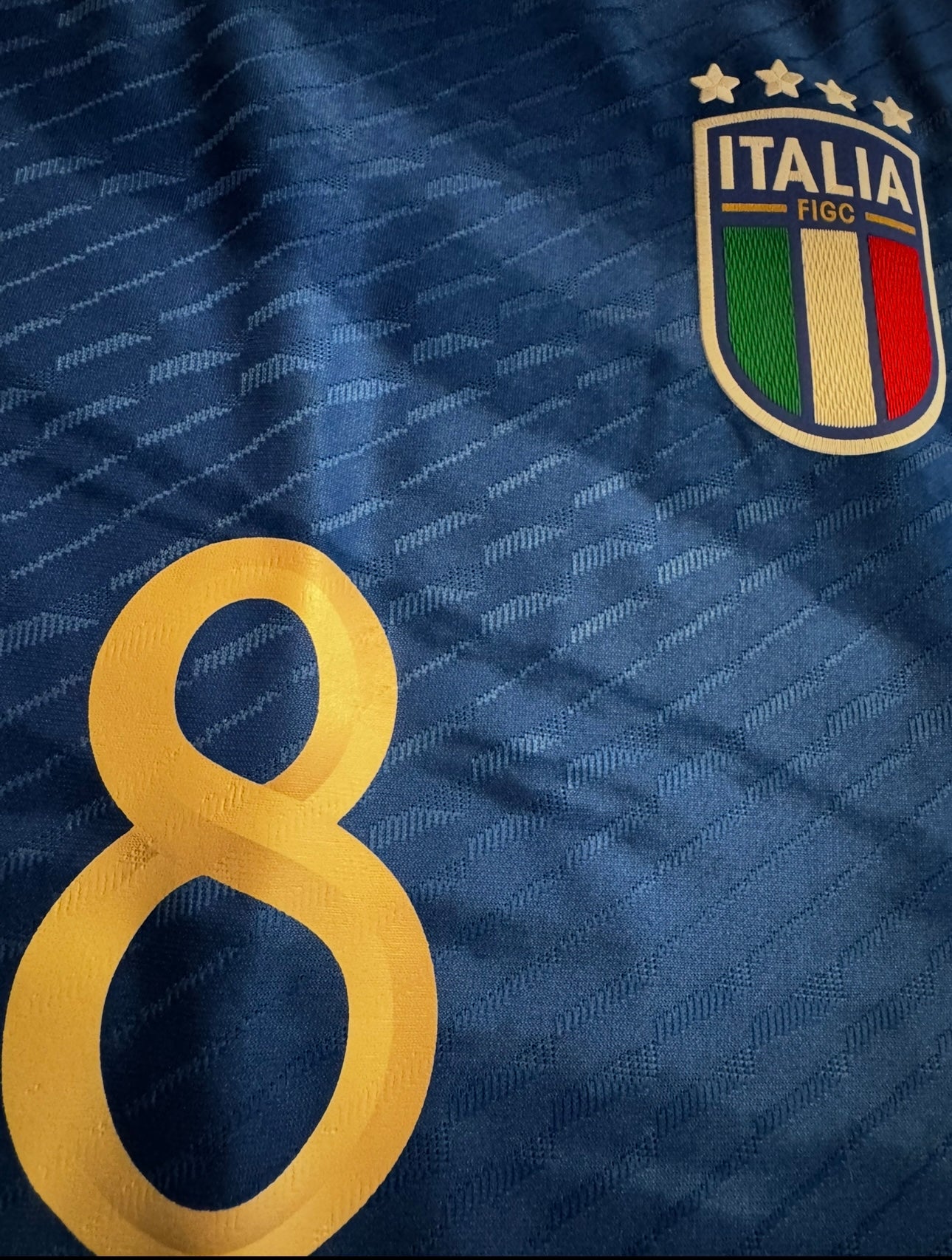 Italy 2023/2024 Home Jorginho #8 Player version Authentic Jersey