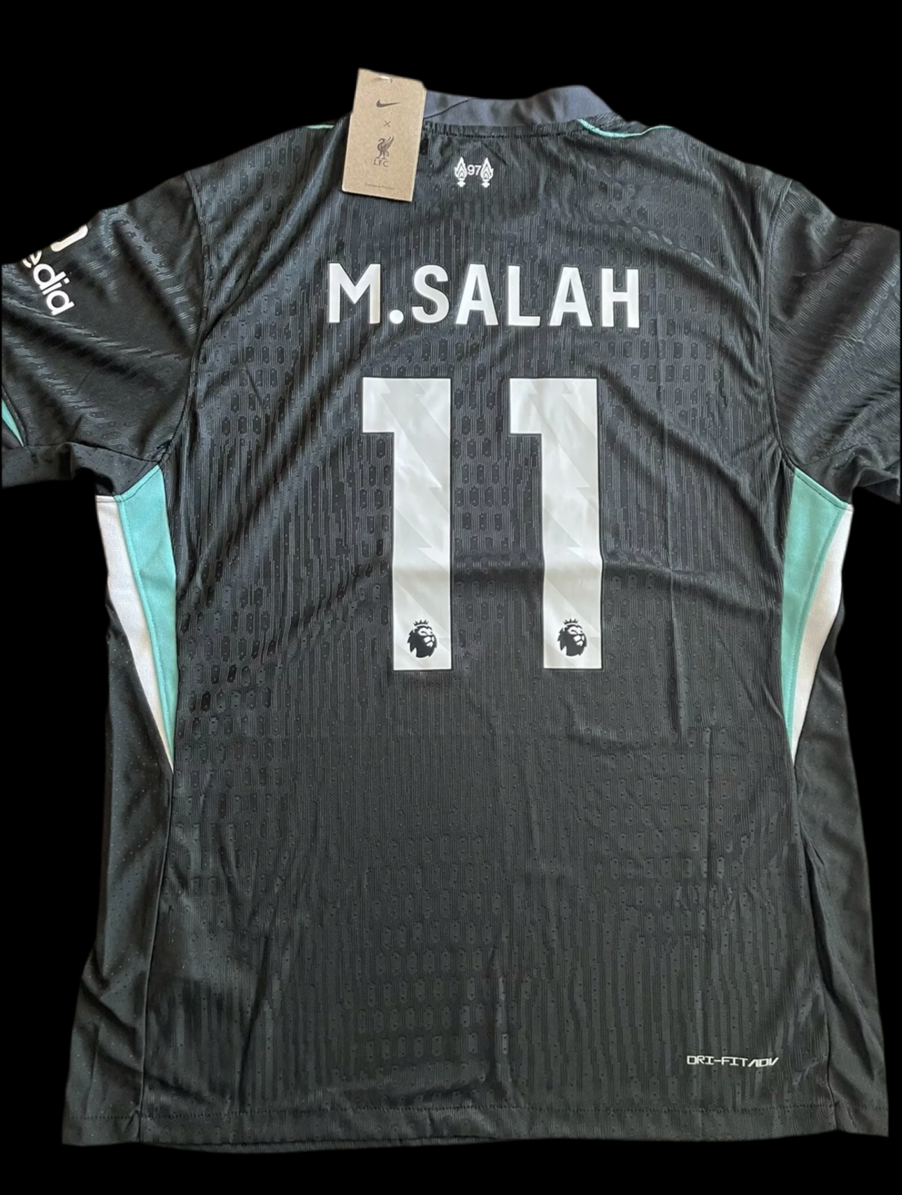 Liverpool 2024/2025 Away Jersey M. Salah #11 With patches