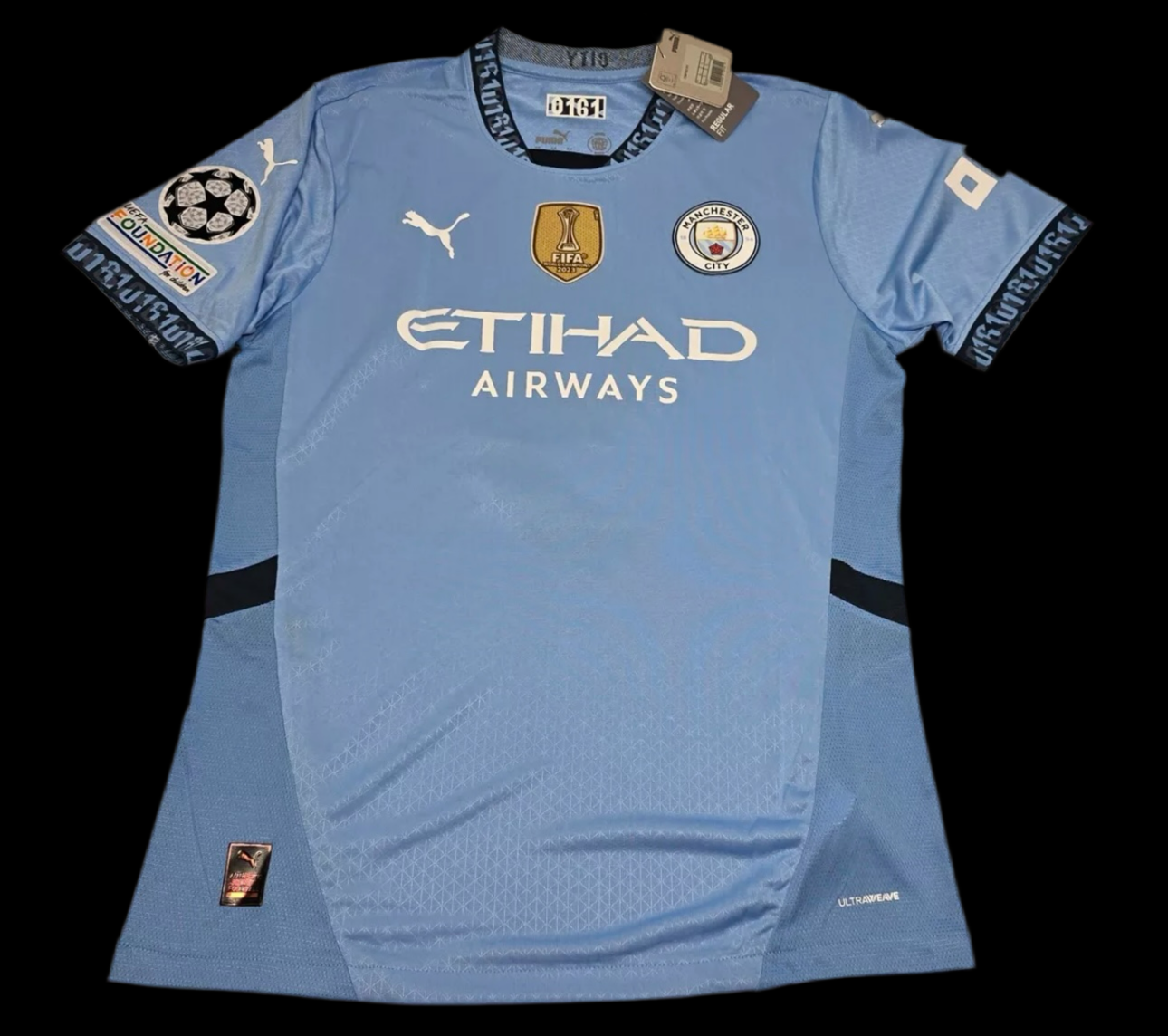 Manchester City 2024/2025 Haaland #9 Player jersey with patches