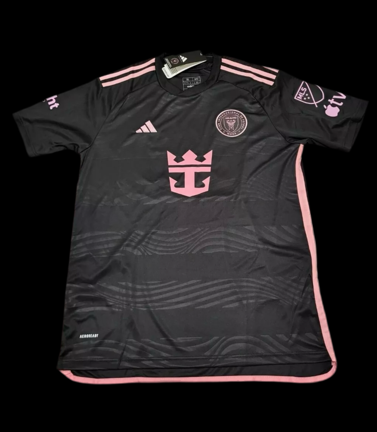 Inter Miami 2024/2025 Away Messi fans jersey with patches