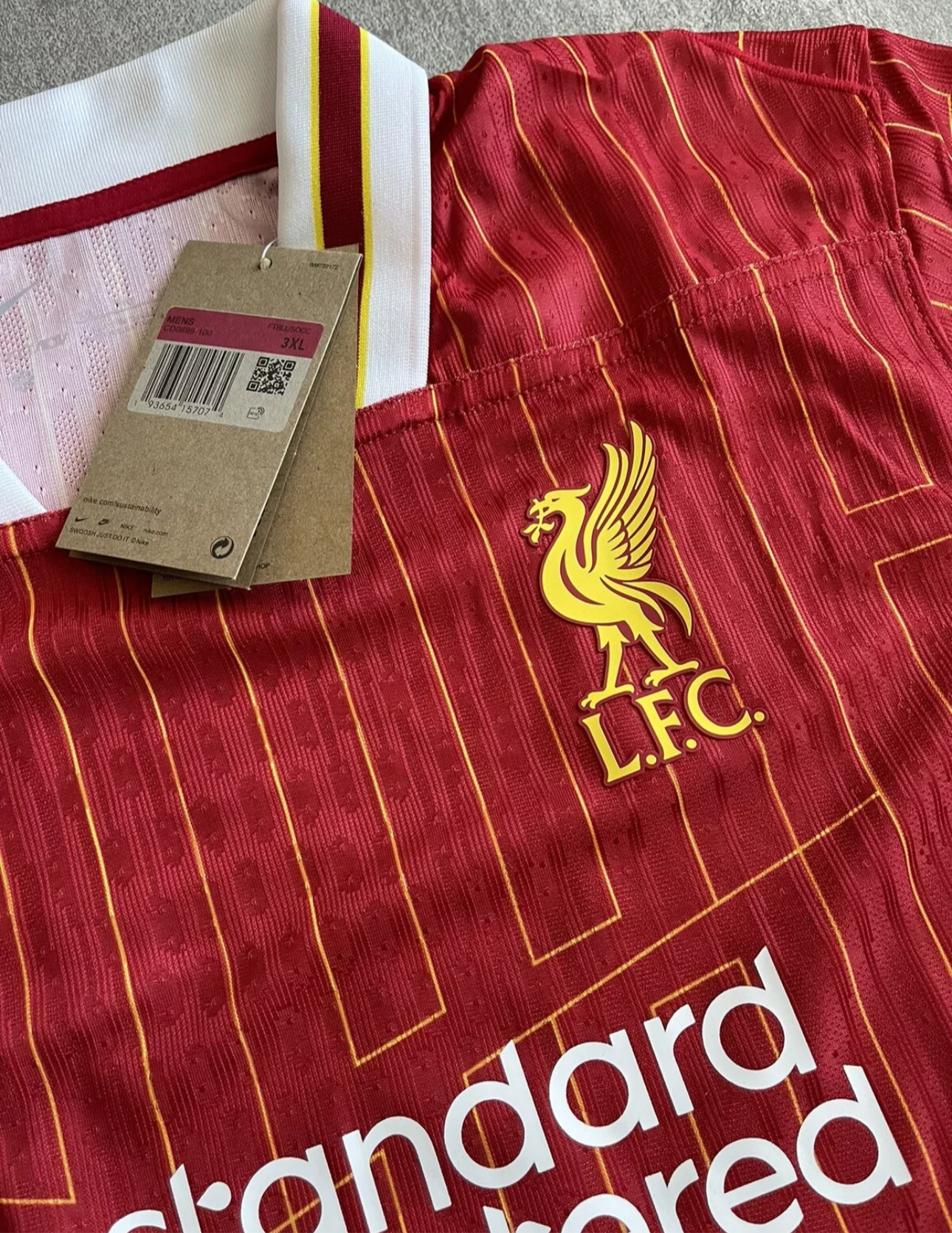 Liverpool 2024/2025  M. Salah Jersey with patches