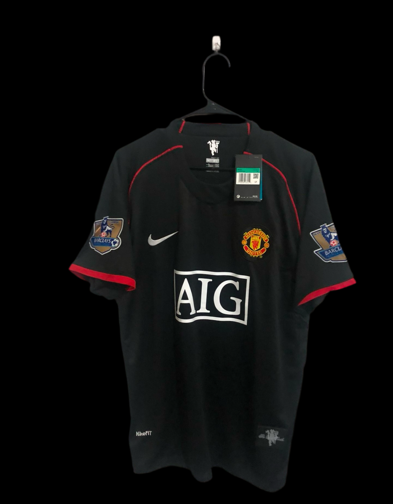 Manchester United 2007/2008 Wayne Rooney 3rd Jersey