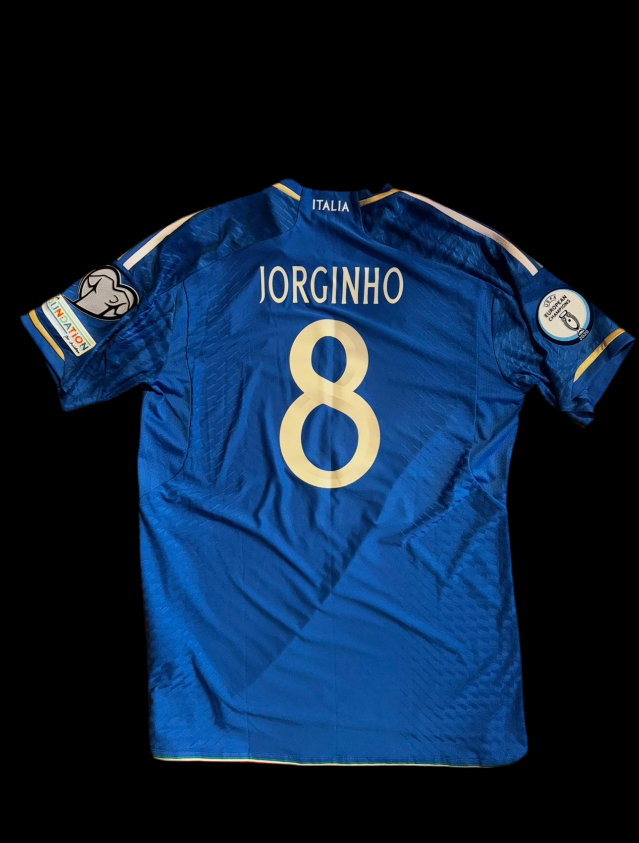 Italy 2023/2024 Home Jorginho #8 Player version Authentic Jersey