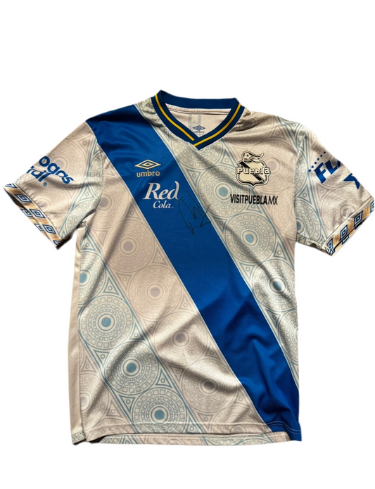 Puebla 2022/2023 Home Jersey player signed size large