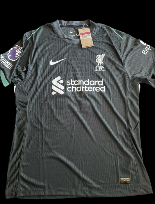 Liverpool 2024/2025 Away Jersey M. Salah #11 With patches