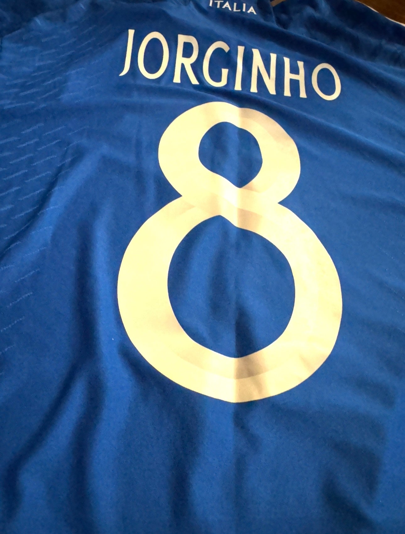 Italy 2023/2024 Home Jorginho #8 Player version Authentic Jersey