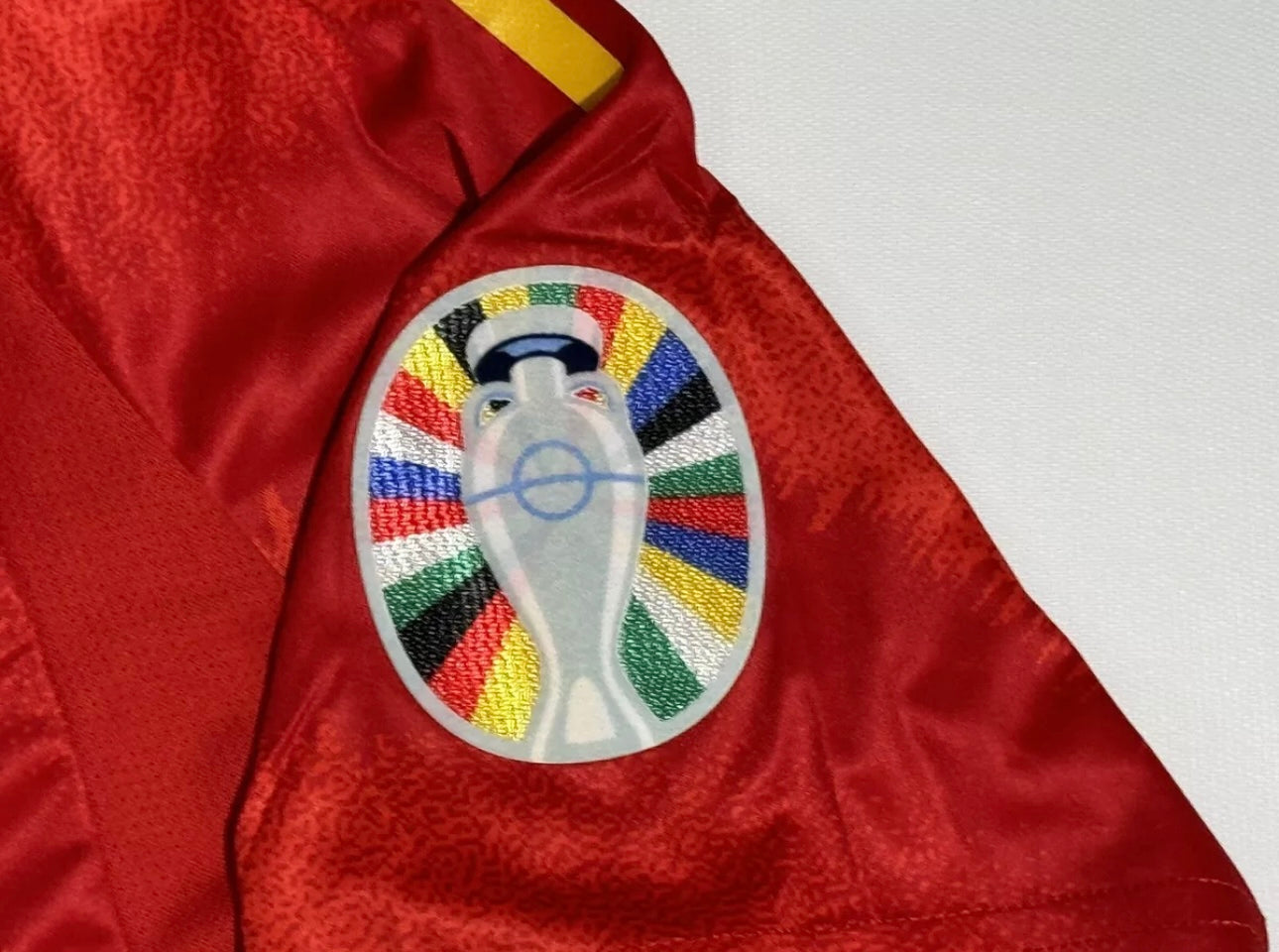 Lamine Yamal Spain Euro 2024 Jersey with patches