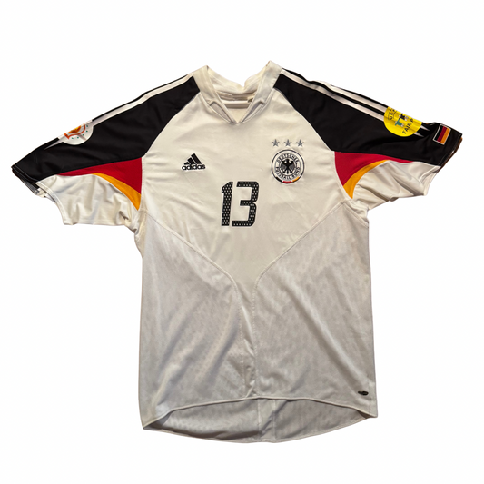 Germany Euro 2004 Michael Ballack home jersey Large