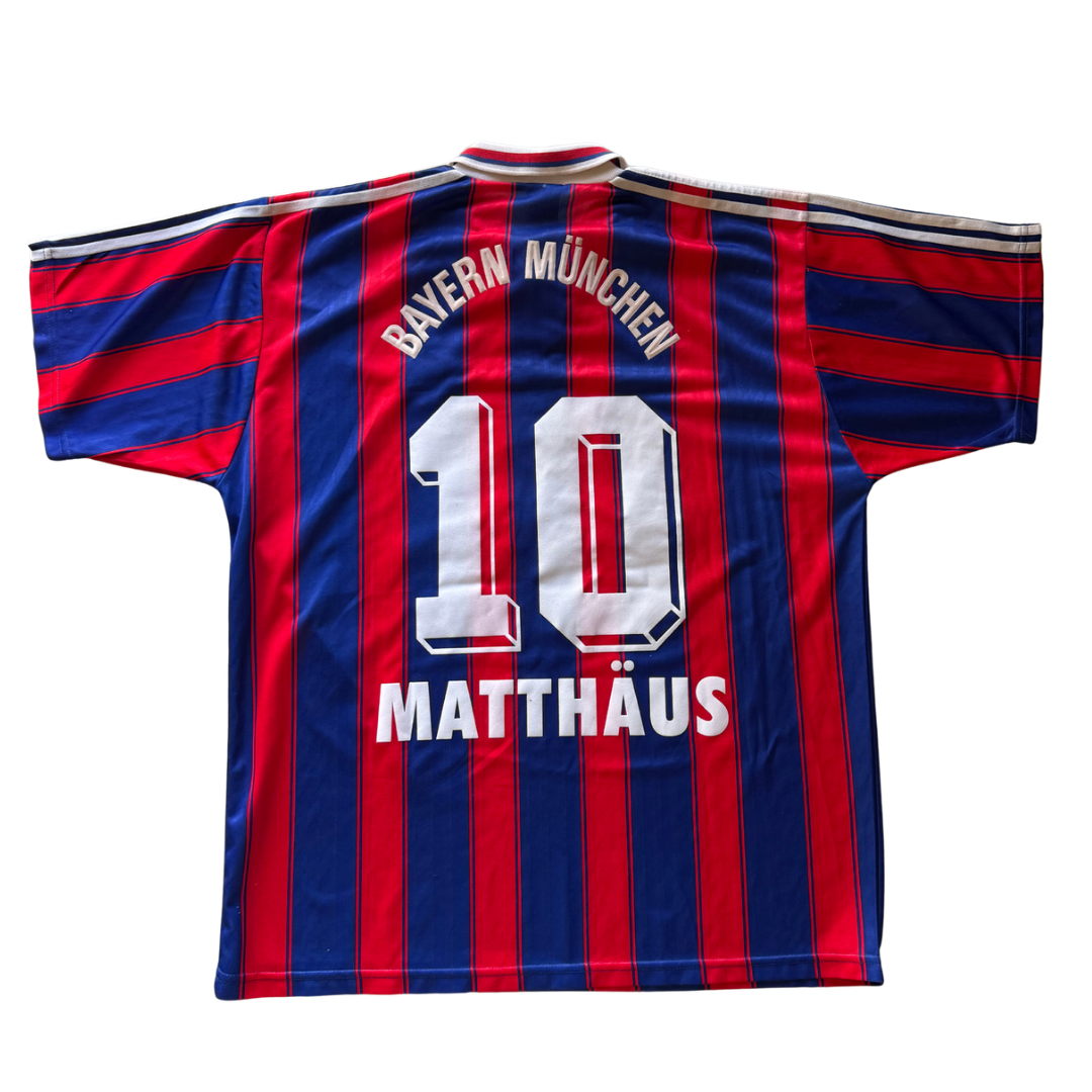Bayern Munich 1995/1996 Lothar Matthaus Home Jersey