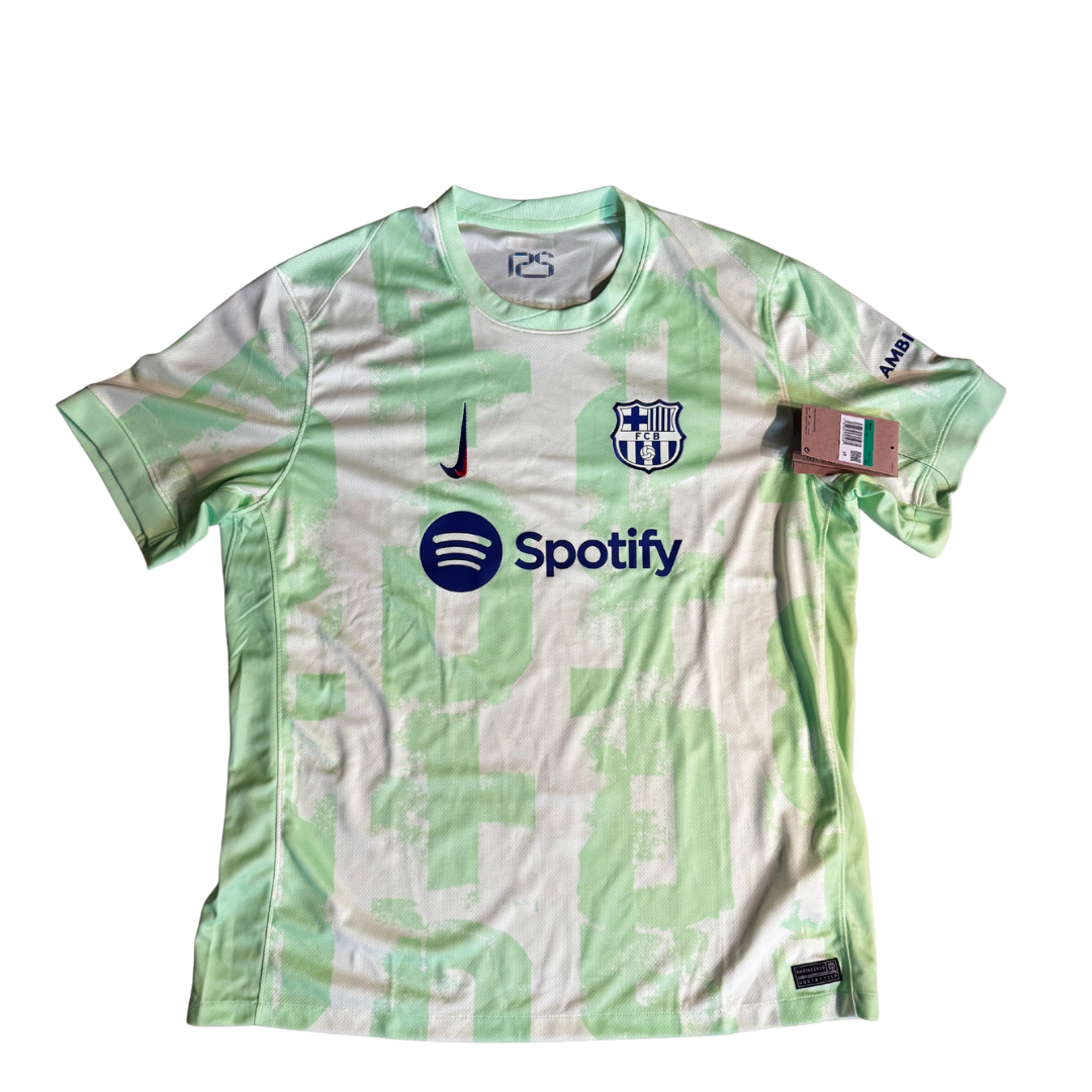 Barcelona 2024/25 3rd Jersey Lamine Yamal XL authentic Jersey