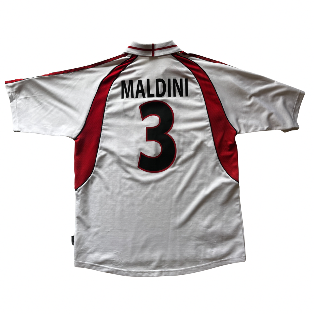 AC Milan 2000/2001 away Jersey Maldini #3 XL