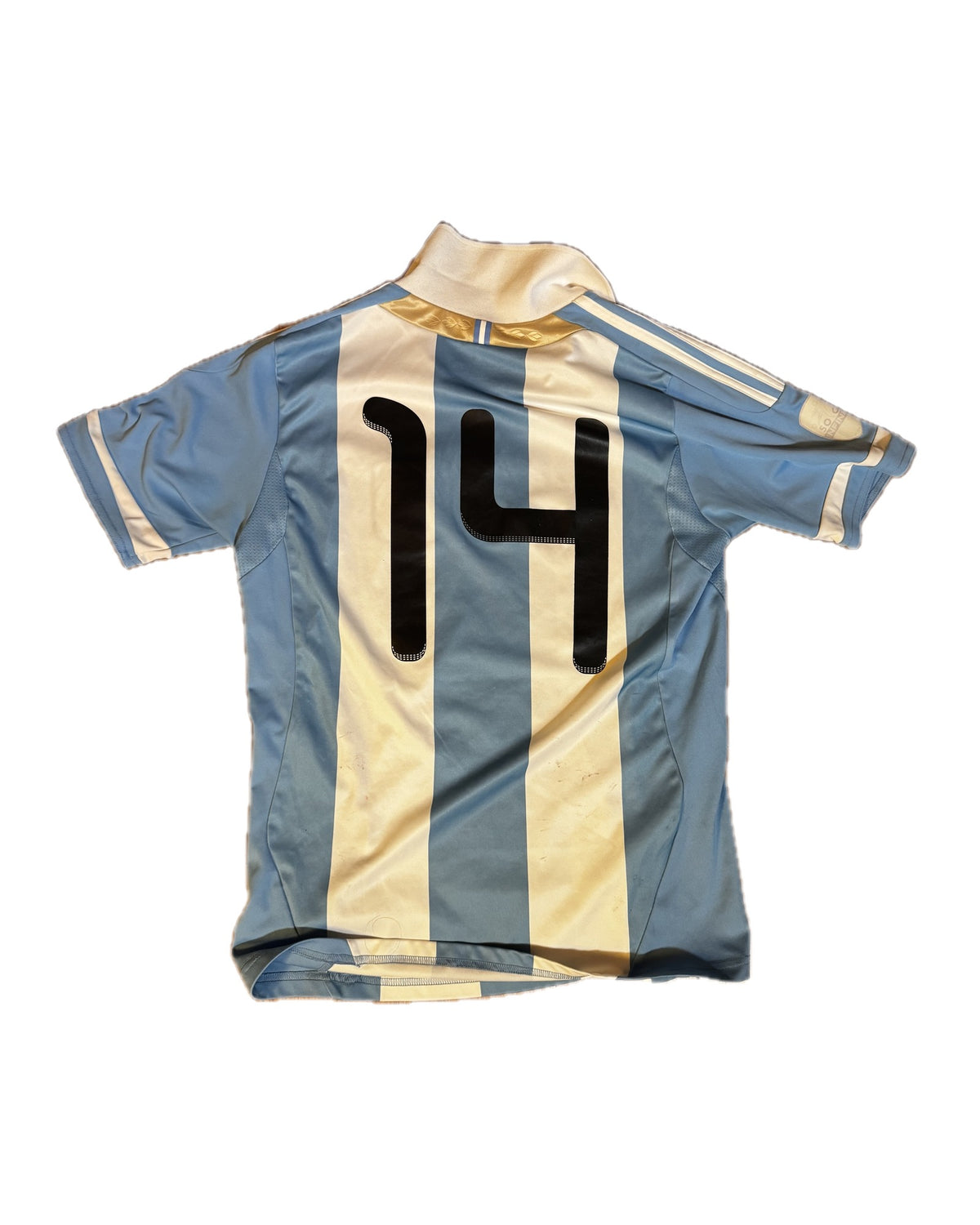 Argentina 2011/12 home jersey youth back, number 14